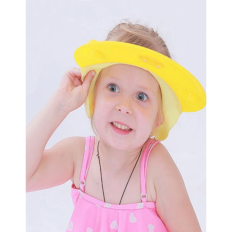 Silicone china  cheap good quality shower caps for baby