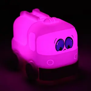 2020 Amazon top sellers USB waterproof environmentally friendly cute food grade silicone night light for baby for feeding