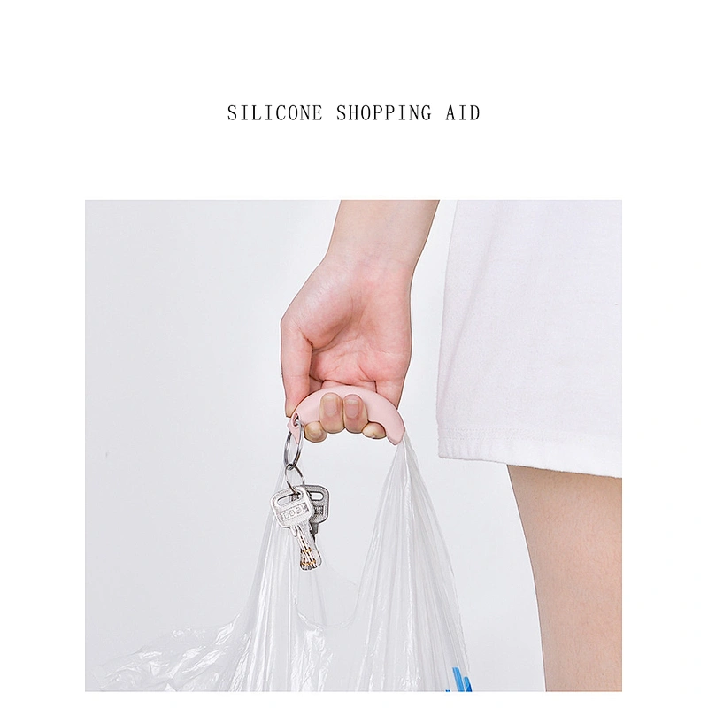 2020 Portable practical recyclable environmentally friendly shopping silicone clip for shopping or kitchen
