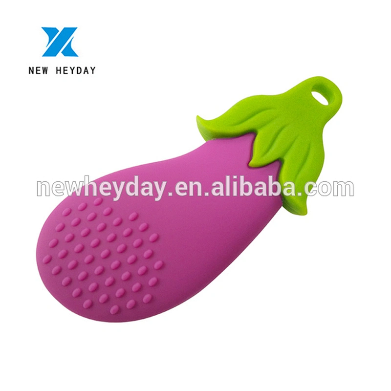 custom bulk  BPA FREE food grade silicone shape  babi  teething teether toy