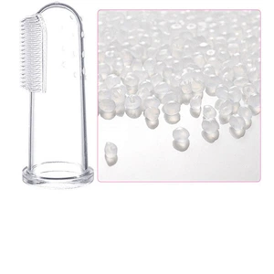 2020 Amazon top sellers soft  safe BPA free baby liquid silicone toothbrush for baby for Caring for baby teeth