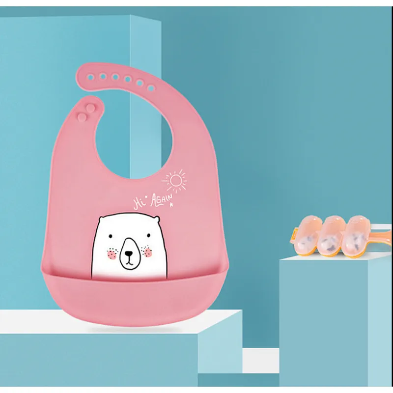 China Wholesale Baby Silicone Bib Bandana Drool Baby Products For Children
