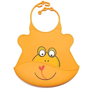 Waterproof New Born Baby Food Grade Silicone BPA Free Baby Bibs For Children