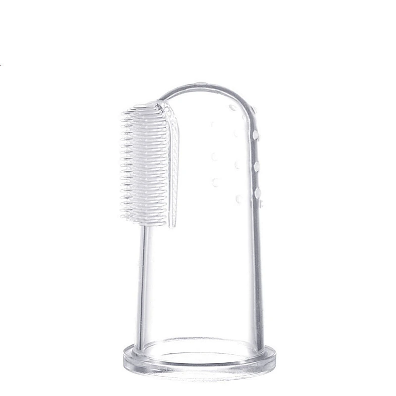 Amazon top sellers soft  safe BPA free baby liquid silicone toothbrush for baby for Caring for baby teeth