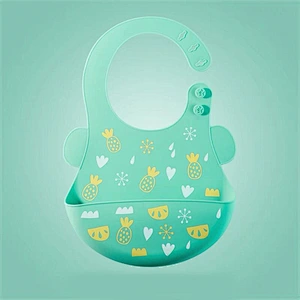 HOT SALE Food grade waterproof custom silicone baby bib