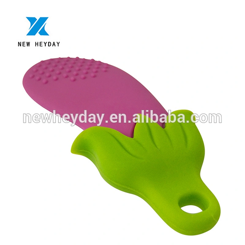 custom bulk  BPA FREE food grade silicone shape  babi  teething teether toy