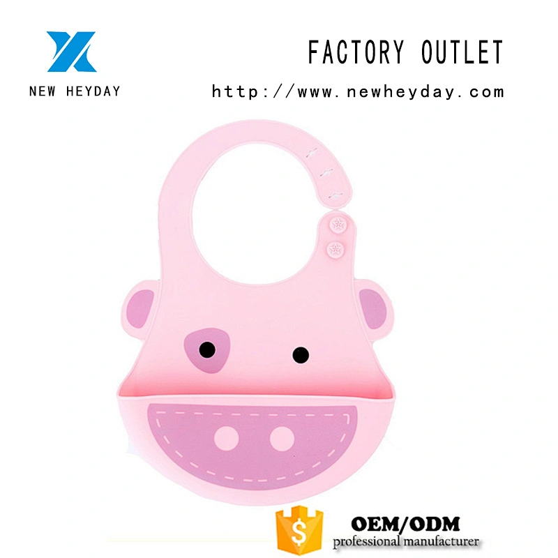 oem baby bibs Foldable Waterproof Food Grade Silicone baby fashion bibs