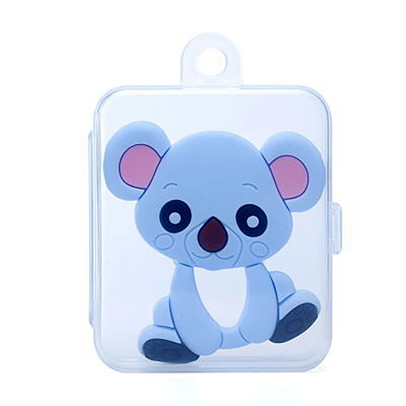 2020 hot sale new house shape silicone teether design chewing toys baby with Quality Assurance