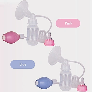Portable breast manual breast  pump  milk  Device Milk Bottle Silicone  Saver Collector  Suction Pump