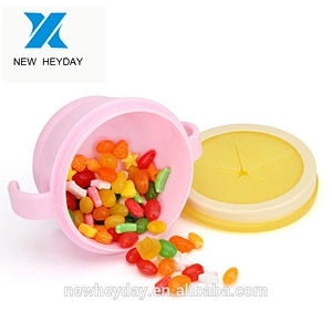 Silicone kid spill-proof baby  Snack shape bowl  mini