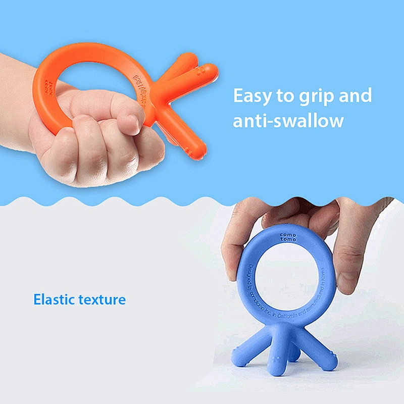 Chinese factory new silicone teether toy teething toys Connector compatible