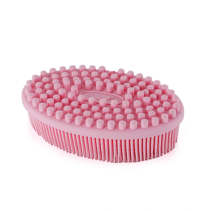 Soft Silicone  Bath spin Spa Shampoo Massage Brush baby Shower Care hair Scalp Massage Brush  Cleaning Shower  brush for baby