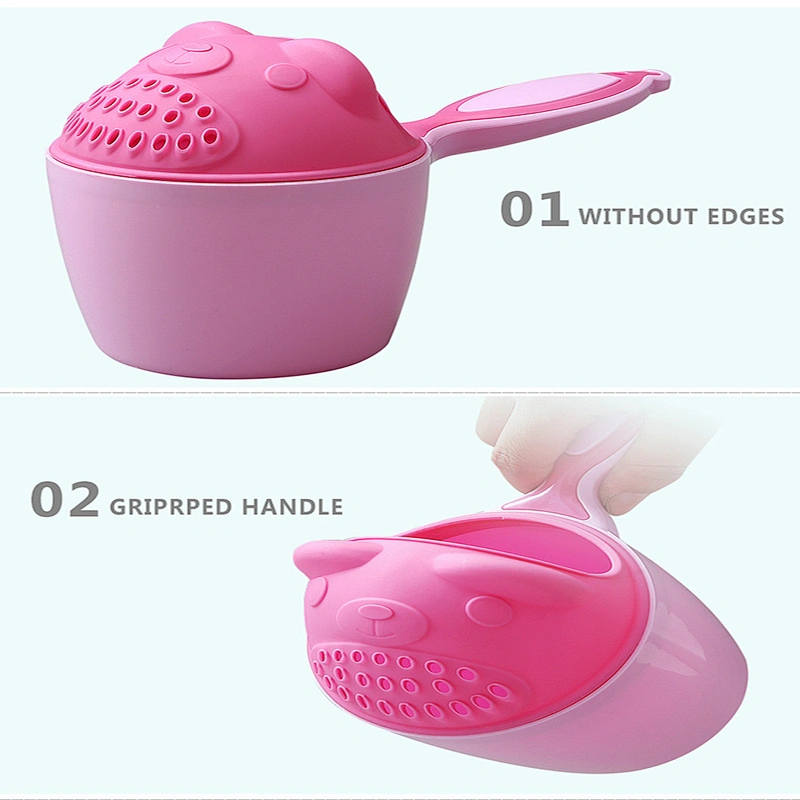 2020 Amazon top sellers multi-functional practical durable large-capacity cute baby shampoo cup for baby for bathing