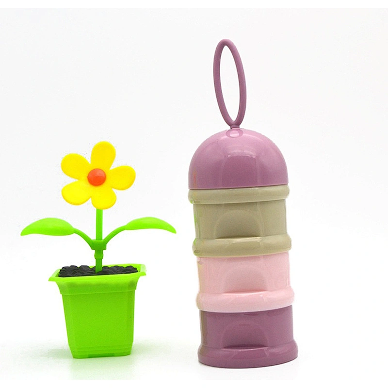 Beautiful plastic food storage with lids baby container organizer box 100% New Integrated
