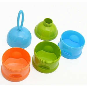 China cheap plastic kids food storage container heated formula milk powder dispenser manufacturer