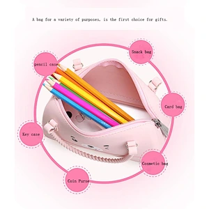 2020 Amazon top sellers multifunctional waterproof  durable cartoon silicone children's  snack storage bag for traveling
