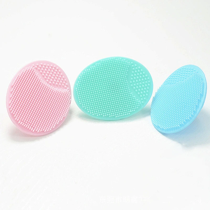 Multifunctional health and environmental protection silicone shampoo  brush for baby for bath