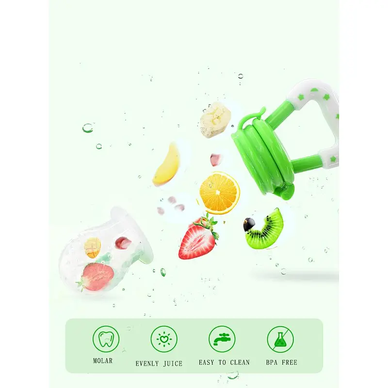 2020 Multi-functional simple practical baby silicone fruit and vegetable food supplement grinder for Baby for feeding