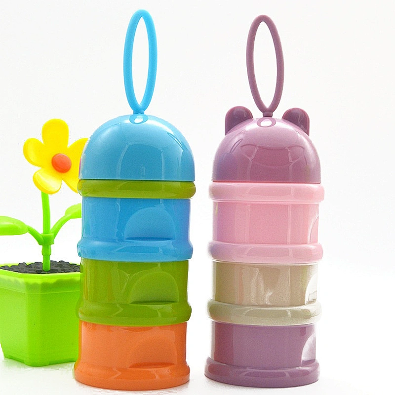 Colorful feeding cups set fda certification box eco-friendly storage for sell