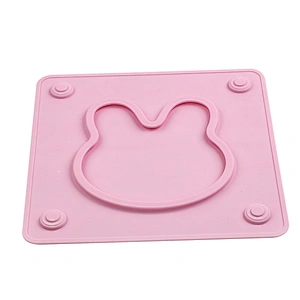 Manufacture silicon placemat baby and plate place mat for indoor