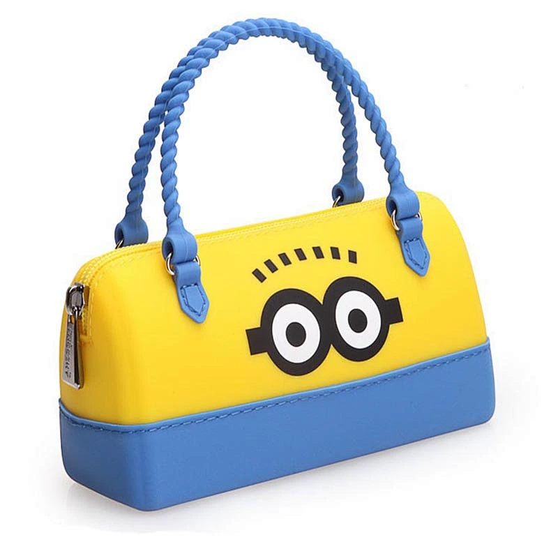 2020 Amazon top sellers multifunctional waterproof  durable cartoon silicone children's  snack storage bag for traveling
