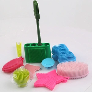 scalp massage brus Facial Clean Silicone Cleanser Brush Blackhead Remover Massage Tool Adult Baby