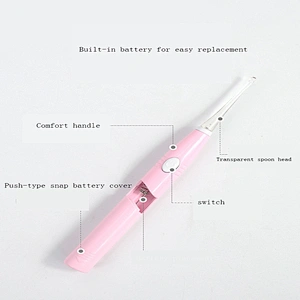2020 LED light soft and safe ear cleaner wax remover for baby for caring for baby ears