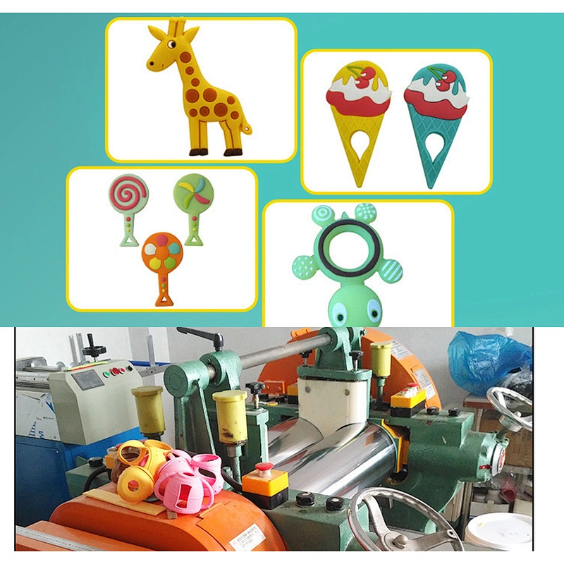 2020 Hot sales silicone bpa free  teether baby deer animal  toys