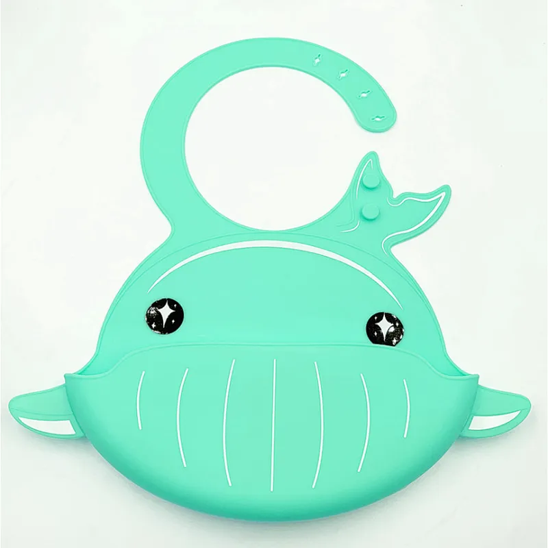 Wholesale Baby Feeding Silicone Bib Baby Products Roll Up Lunch For Kids