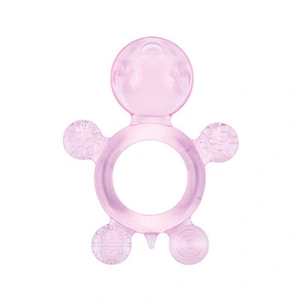 China factory supplied top quality water filled baby teether with rattle washable silicone