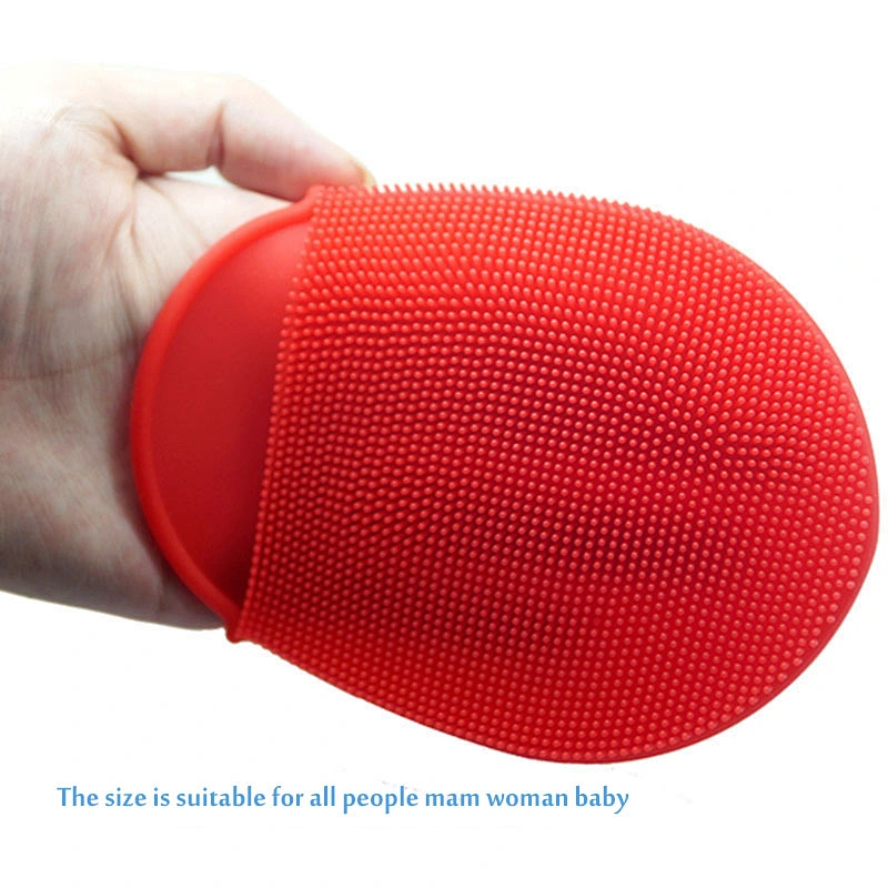 ultrasonic silicone facial cleansing brush baby  mascara brush head  facial cleaning brush