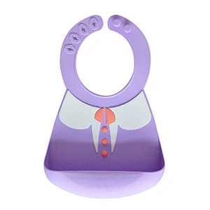 Small quantities striped baby bandana drool bibs soft silicone plain for wholesale