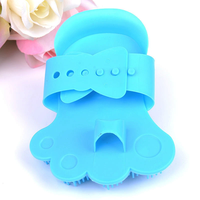 new design makeup brush  silicone  glove massage   pet glove brush