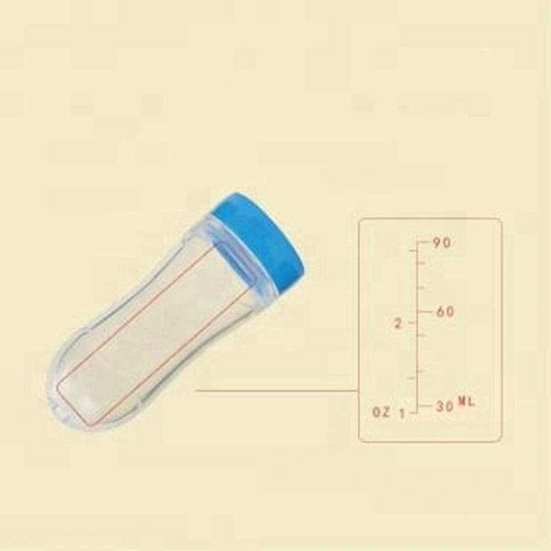 BPA free silicone squeeze bottle spoon baby food feeder