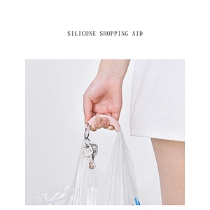 2020 Portable practical recyclable environmentally friendly shopping silicone clip for shopping or kitchen
