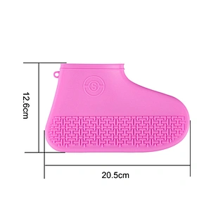 Integrated  non-slip waterproof  folding comfortable silicone shoe cover for mothers or pregnant women for walking in the rain