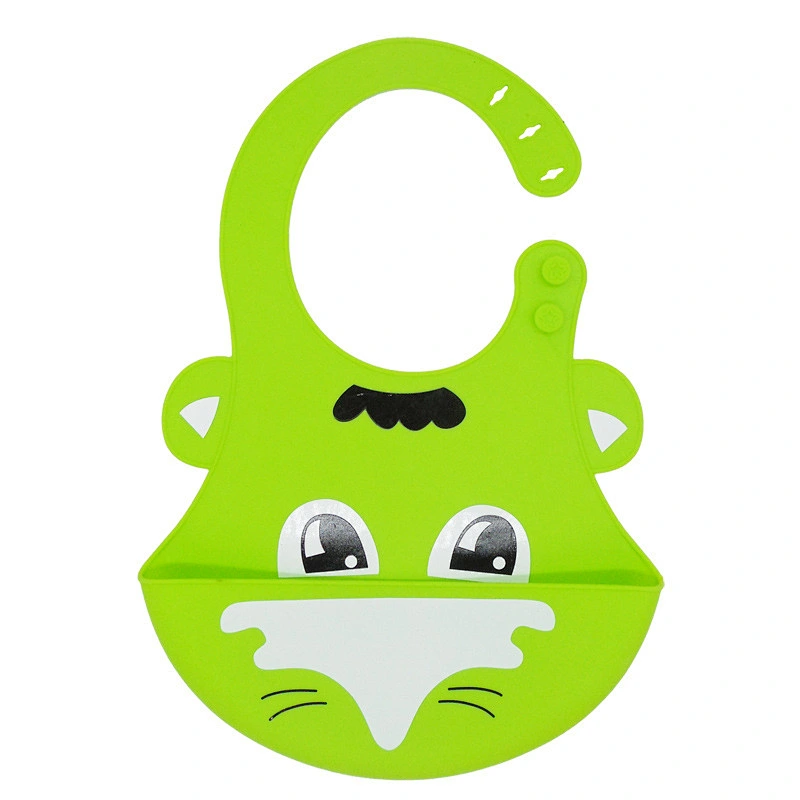 Hot sale waterproof 100%  food grade silicone baby bibs