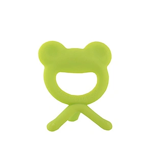 Hot sale high quality infant chewable teething toy silicone chew baby dinosaur for kids Chinese Factory