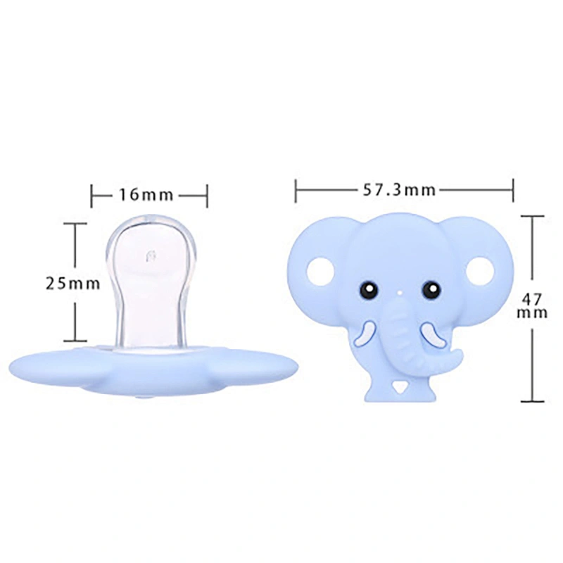 Free Sample BPA Free Infant Teething Natural Rubber Pacifier