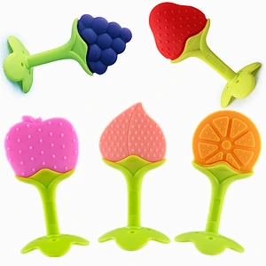 OEM Fda Eco-friendly Approved Easy To Hold Silicone Teether
