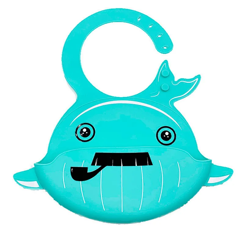 Wholesale Baby Feeding Silicone Bib Baby Products Roll Up Lunch For Kids