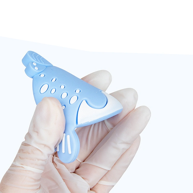 Manufactory Wholesale baby teether toy silicone in low price