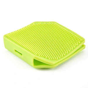Soft Silicone Brush  pad for fruit cleaning Shower Care hair Scalp Massage Brush  Cleaning Shower dishwashing brush