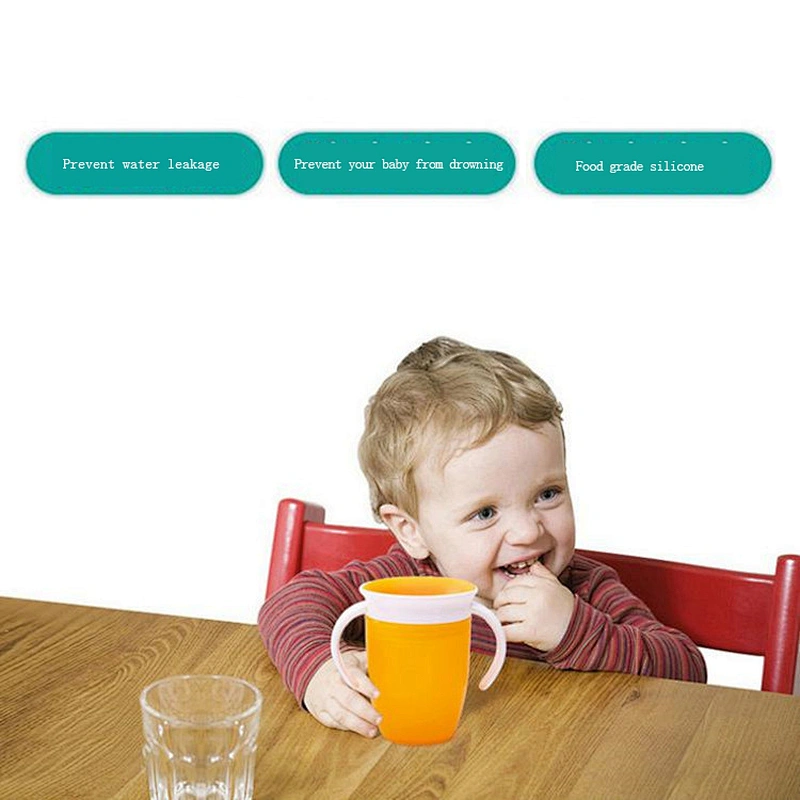 2020 Amazon top sellers anti-leakage anti-smashing water food grade silicone baby water bottle for baby for drinking