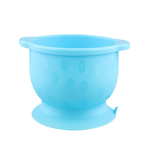 2020 High quality easy to clean non-deformable anti-drop food grade silicone sucker bowl for baby for feeding