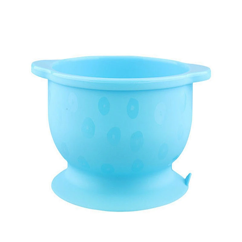 2020 High quality easy to clean non-deformable anti-drop food grade silicone sucker bowl for baby for feeding