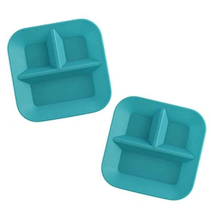 Chinese factory silicone dish baby plate dinner with fair price