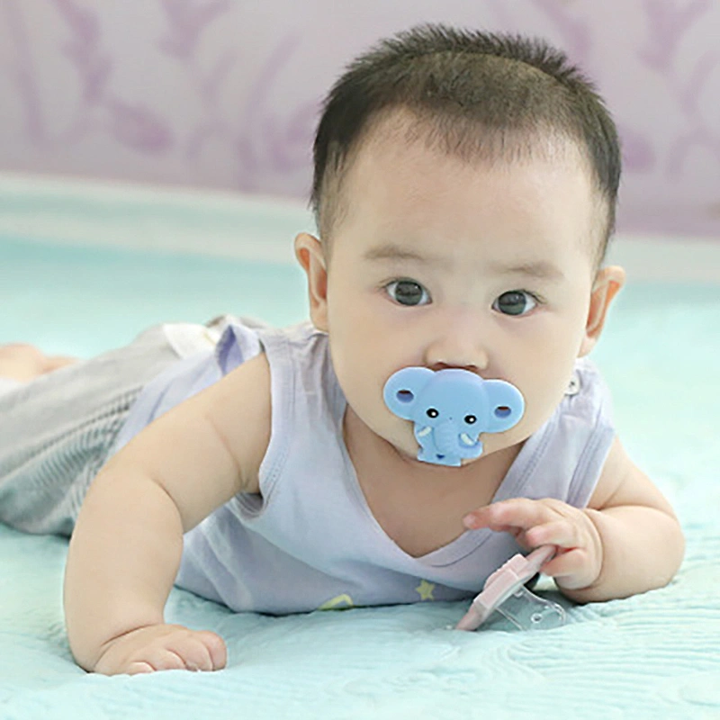 Free Sample BPA Free Infant Teething Natural Rubber Pacifier