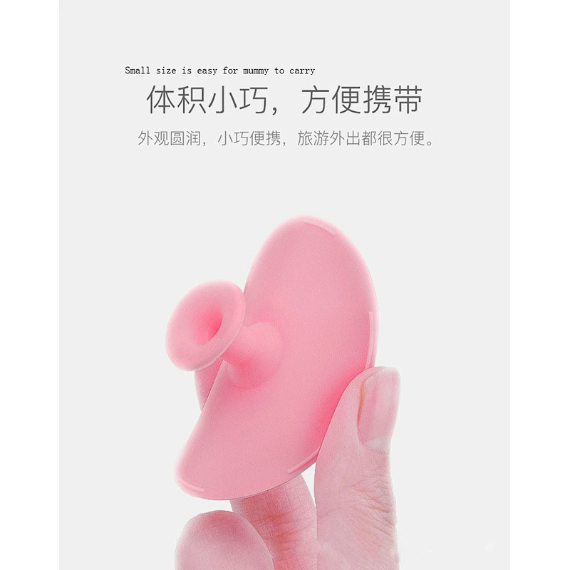 Multifunctional health and environmental protection silicone shampoo  brush for baby for bath
