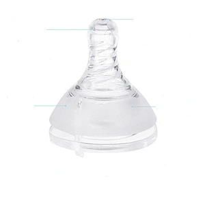 2020 Amazon top sellers soft and flexible anti-flatulence food-grade liquid silicone nipple for baby for feeding